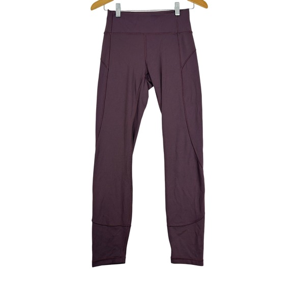 Lululemon Align High Rise Pant 25" Leggings Purple Yoga Athletic Activewear - Picture 1 of 9